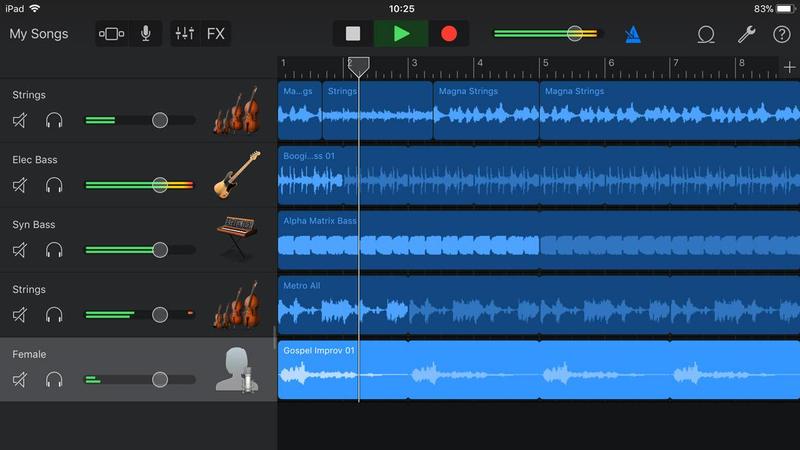 Transfer songs from ipad garageband to pc